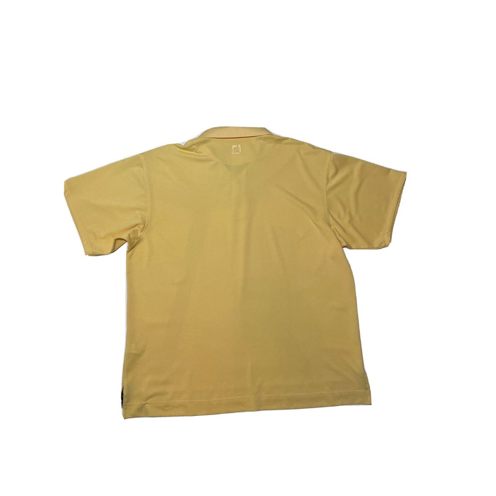 FOOTJOY Men’s 2XL Polo Yellow - Picture 2 of 10